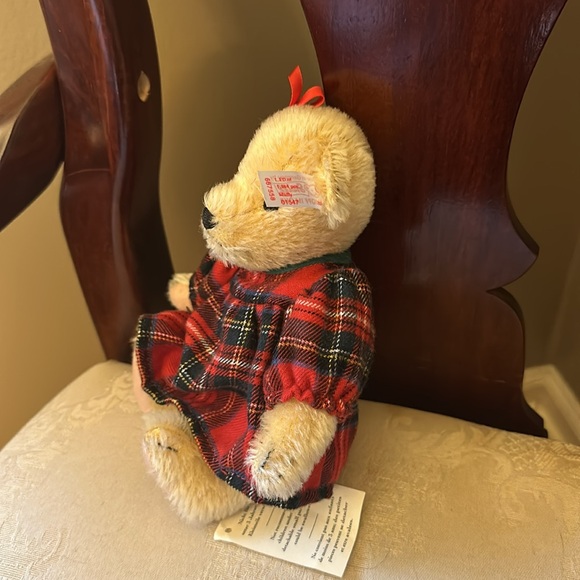 Steiff mohair Muffy VanderBear 20th anniversary 2004 collectible bear NWT - Picture 5 of 11